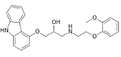 Carvedilol C24H26N2O4