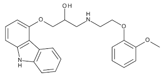 Carvedilol for system suitability