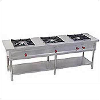 Three Burner Range