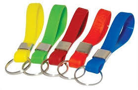 Printed Keychain Wristbands