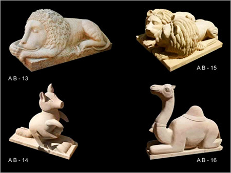 Carved Sandstone Sculptures