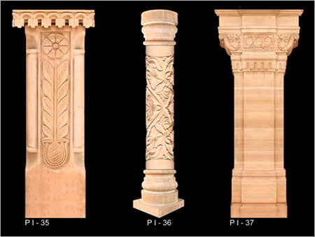 Natural Stone Columns