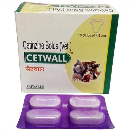 Cetwall Cetirizine Bolus Ingredients: Animal Extract