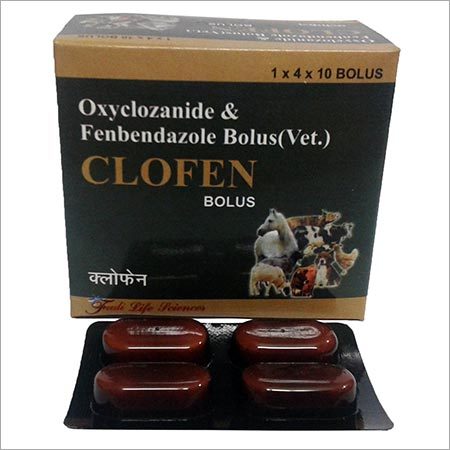 Clofen Oxyclozanide Fenbendazole Bolus