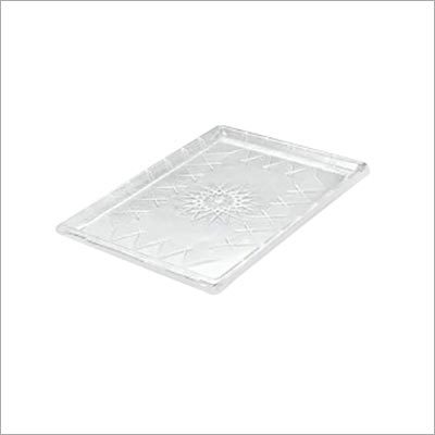 Crystal Plastic Plate Size: 20 X 30 Cm