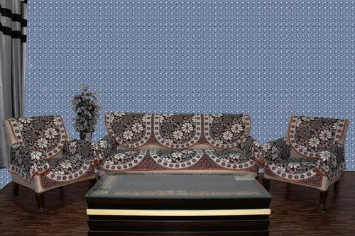 Chenille Sofa Cover Reverse