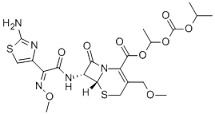 Cefpodoxime proxetil for peak identification