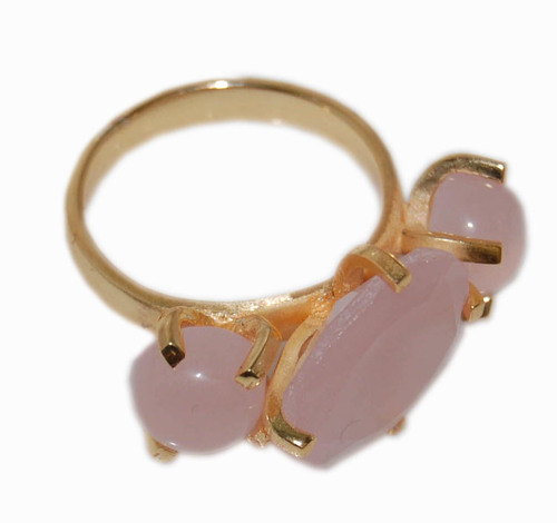 Arvino Gold Polish Stone Ring