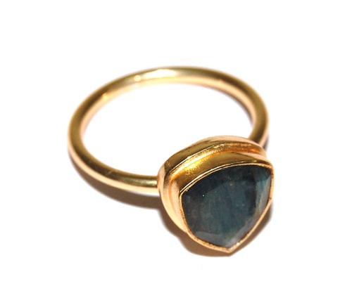 Gold Stone Ring