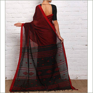 Silk Cotton Jamdani Saree