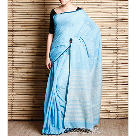 शुद्ध खादी साड़ी