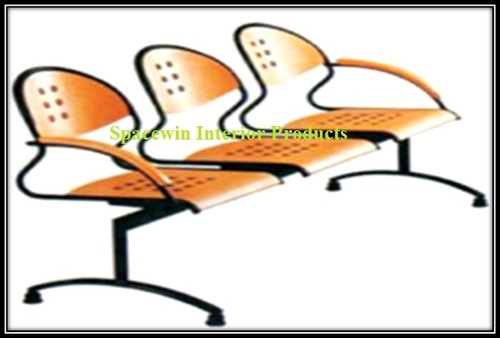 3 सीटर लकड़ी की विज़िटर चेयर