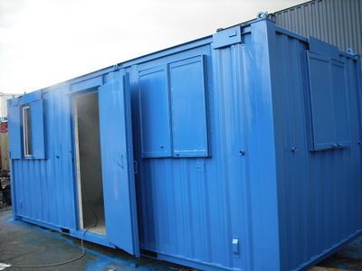 Container Office Cabins - Premium Grade Materials , Lightweight and Portable Design for Remote Work Environments