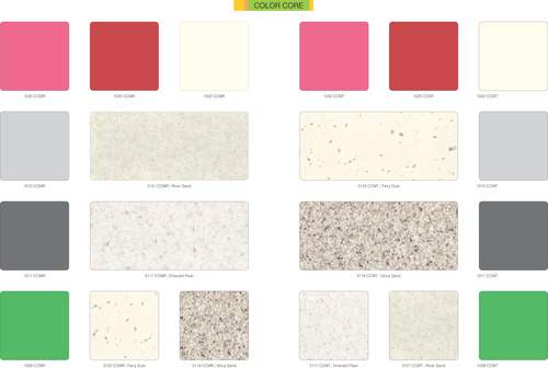 Color Core High Pressure Laminates - Decorative Paper 1220x2440mm 1mm Thickness | Corrosion Resistant Moisture-Resistant Stylish Designs High Durability