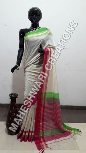 Border Silk Handloom Saree Border Silk Handloom Saree