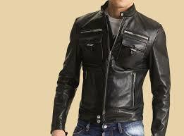 Mens Black Leather Jackets