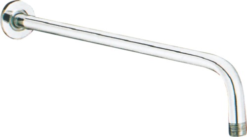 C.P. Brass Hex Shower Arm Round