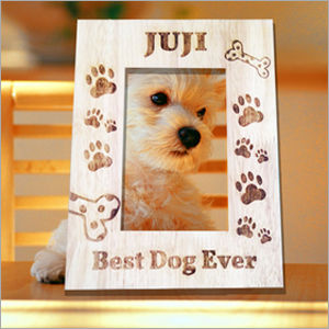 Wood Dog Wooden Photo Frames