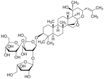 Bacoside A, mixture of Bacoside A3, Bacopaside II, Bacopaside X and Bacopasaponin C