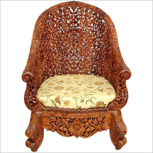 Handmade Wooden Carved Chairs
