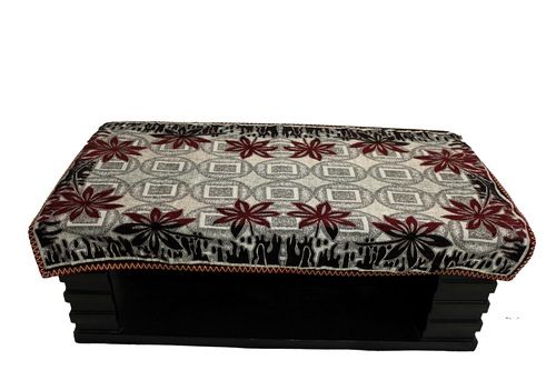 Chenille Table Cover - Maroon, 40x60 Inches | Modern Design, Durable Fabric, Indoor Use, Quality Assured