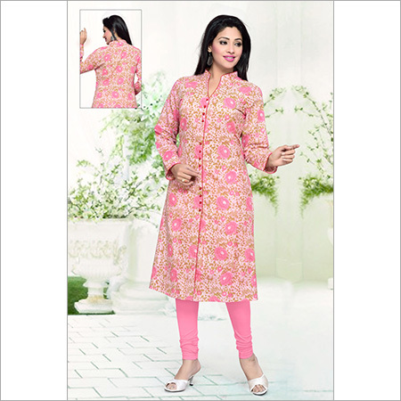 Printed Churidar Suit