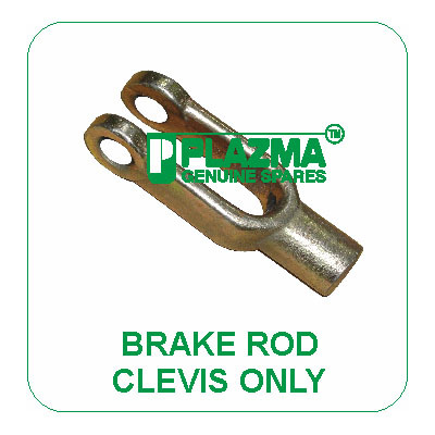 Brake Rod Clevis Only - Steel, 100mm Length, 25mm Width, Zinc Plated | Durable, Reliable, Precise Fit, Easy Installation