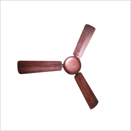 Ceiling Fan 48" - Wood 48 Inches Brown, AC Motor, Three Blades, Energy Efficient, Quiet Operation