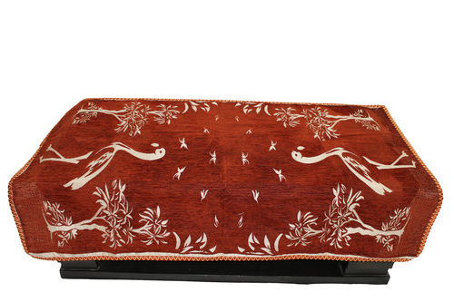 Durable Beautiful Bird Printed Table Cover
