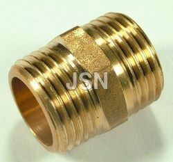 Golden Straight Male Connector