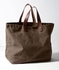 Canvas Bags Size: 12.5"X11"X5"