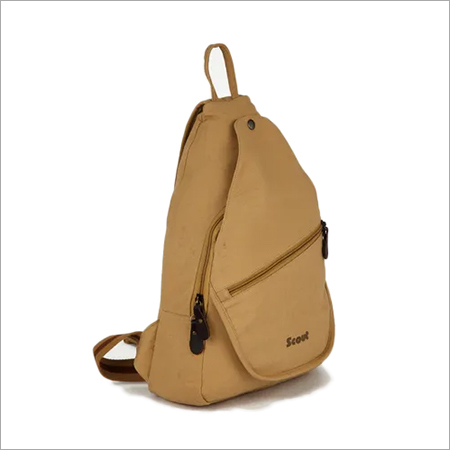 Canvas Backpack - 29x43x10 cm, Beige | 6.2 m3/hr Capacity, Customizable Design