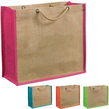 Jute Gusseted Bags