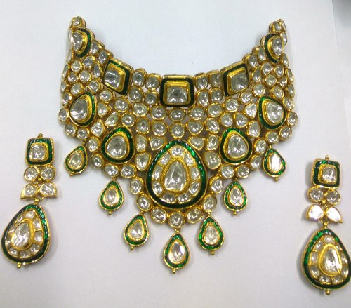 Diamond Polki Necklace Very Good