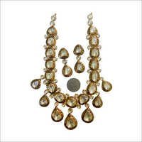 Antique Polki Diamond Necklace