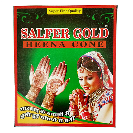 Henna Mehndi - 100% Natural & Herbal Cone, Easy to Use for Hands & Feet | Chemical Free, Long Lasting Color, Skilled Crafted