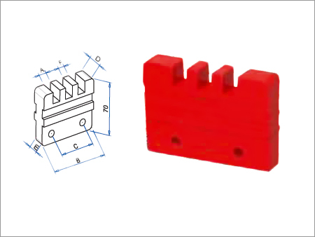 Three Way Finger Support - 6mm x 3Bar & 10mm x 3Bar Dimensions 60x32x14mm, IP67 Protection Level for Dough Molding Applications