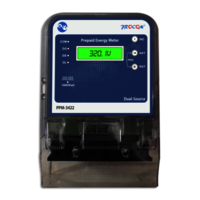 Prepaid Meter - 415 Volt, Dual Source, 80a Capacity | Lcd Display, Rs-485 Communication, Customizable Parameters, Secure Aes-128 Encryption