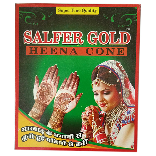 Natural Heena Mehndi - 100% Naturally Grown Henna Powder, Long Shelf Life, Easy to Use for Hands & Feet, Unadulterated & Free from Additives