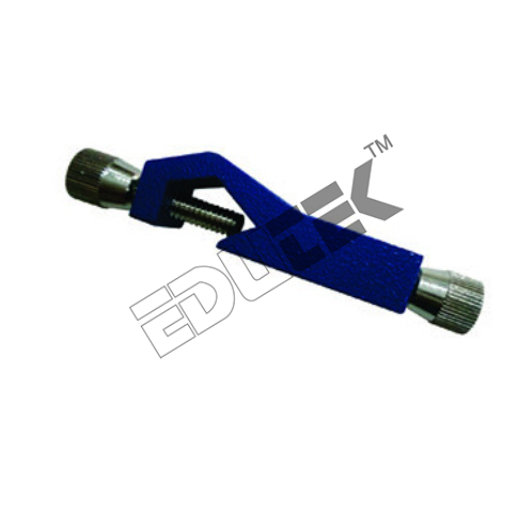 Boss Head - Metal and Plastic, 50mm Length, Blue Color, 20g Weight, 5N Clamping Force | ISO9001 Certified, Ideal for Securely Holding Small Parts
