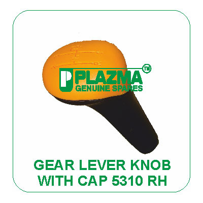 Gear Lever Knob With Cap 5310 RH Green Tractor