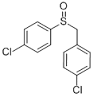 Chlorbensid Sulfoxide Density: 1.1004