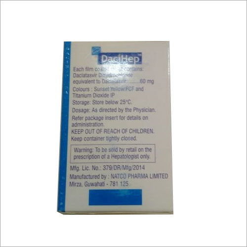 Daclatasvir 60 mg price