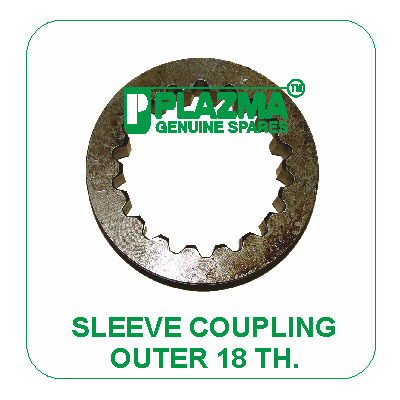 Sleeve Coupling Outer 18 TH. Green Tractor