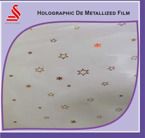 Holographic Transparent De Metalised Window Film
