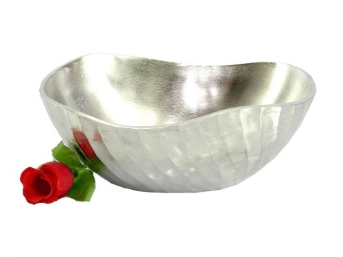 Antique Aluminium Bowl