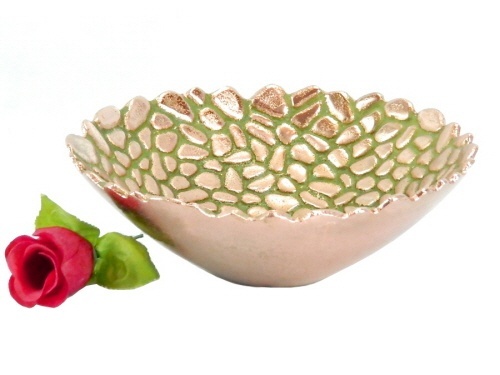 Copper Plated Aluminium Bowl