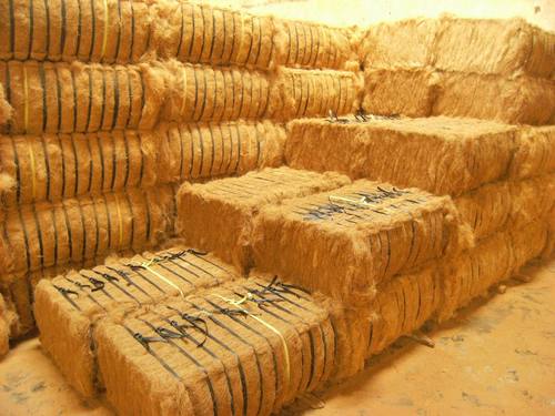 Coir Fibre - Coconut Fiber, Rectangular Shape, Light Brown Color | Eco-Friendly, Washable, Heat-Treated, Ideal for Plant Cultivation