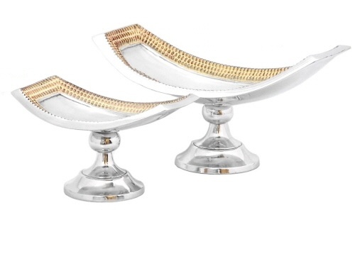 Aluminium Bowls Set of 2 pcs