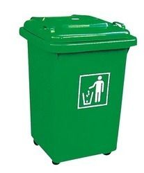 Green & Available In Different Colors Garbage Bins